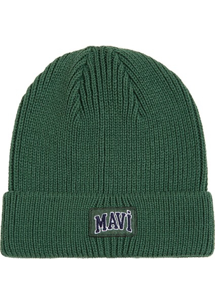 Logo Baskılı Yeşil Bere1912023-34522 fiyatları