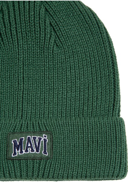 Logo Baskılı Yeşil Bere1912023-34522 modelleri