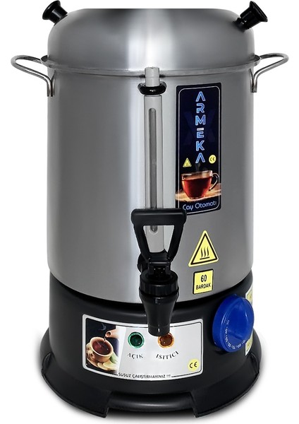 Elegance 8 Litre Elektrikli Çay Makinesi Çay Otomatı Semaver