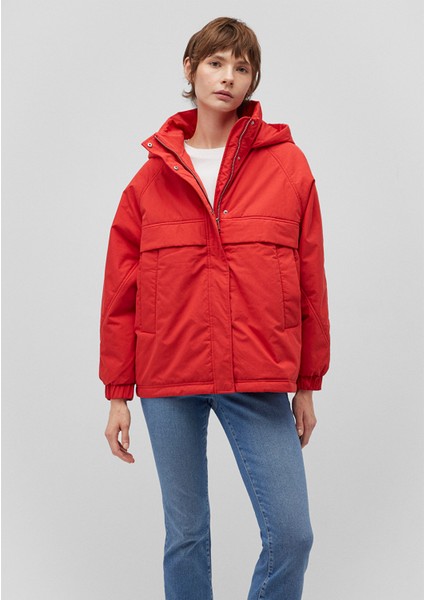 Kapüşonlu Kırmızı Ceket 1110348-70461 fiyatları