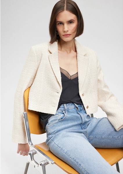 Beyaz Tüvit Ceket1110380-70057 fiyatları