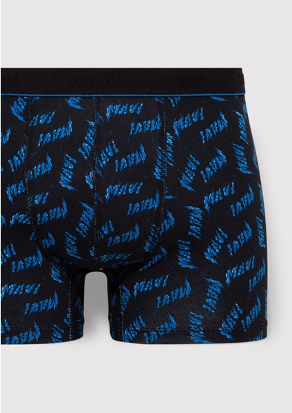 Baskılı Siyah Boxer 0911306-85857