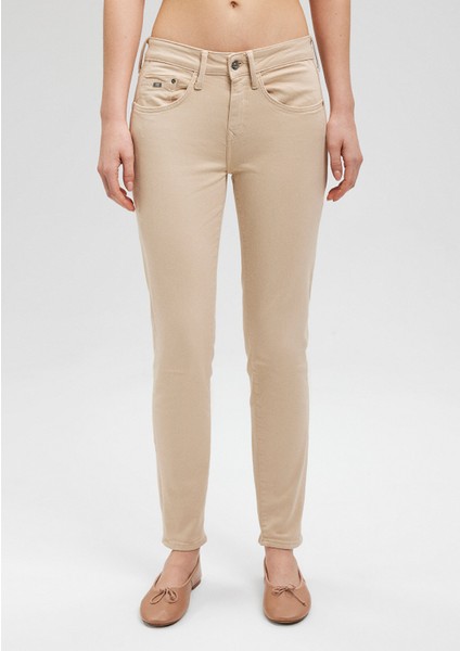 Ada Mavi Premium Krem Gabardin Pantolon 1020586447