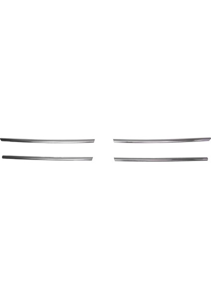 Vw T6.1 Transporter 2019 Üzeri Ön Tampon Çıtası 4 Parça Paslanmaz Çelik