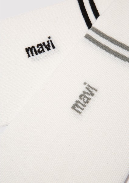 2li Ekru Babet Çorabı 092593-34523 fırsatları