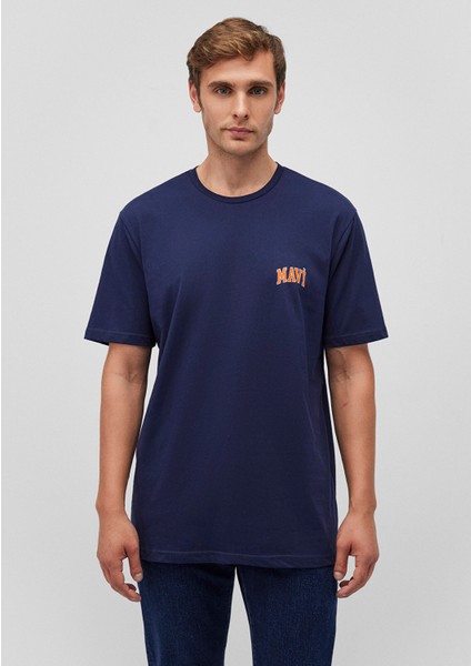 Mavi Logo Baskılı Lacivert Tişört 0611714-84371 modelleri