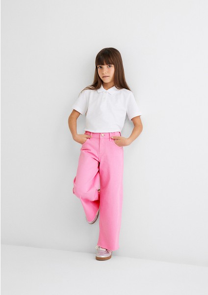 Lori 90S Pembe Jean Pantolon 7010036-86707