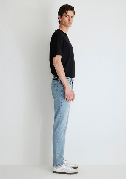 Jake Classic Denim Puslu Açık Mavi Jean Pantolon 0042286799 indirimleri