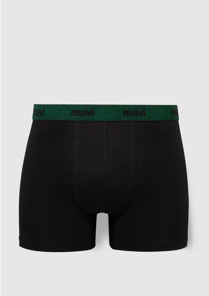 3lü Siyah Basic Boxer 0911408-85585