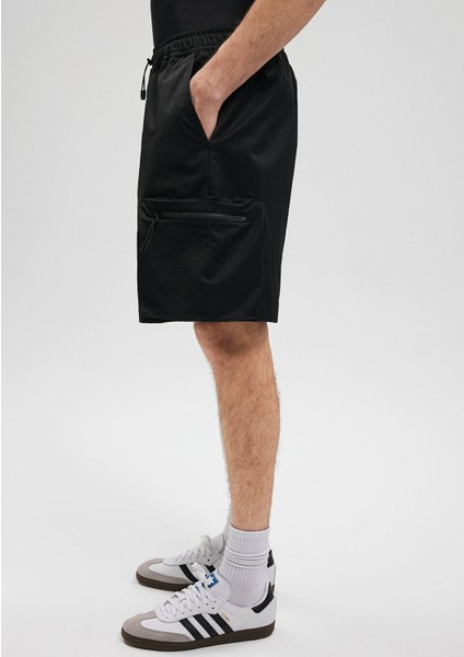 Siyah Kargo Şort 0410211-900 fırsatları
