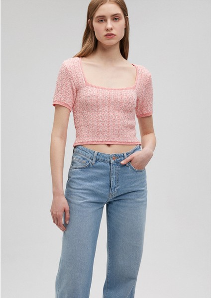 Crop Pembe Triko Top1710424-71247 fiyatları