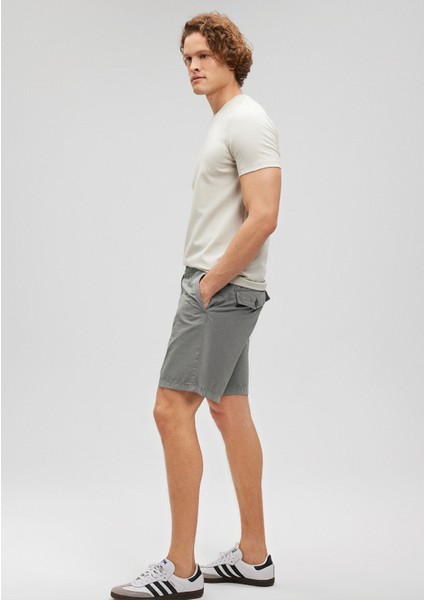 Gri Chino Şort 0410199-70132