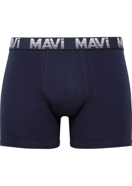 5li Lacivert Basic Boxer Seti0911509-70490