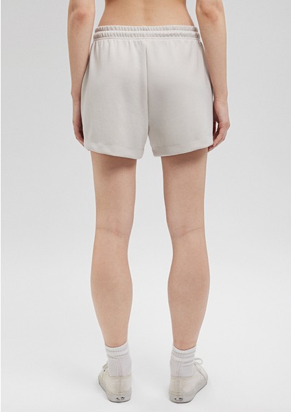 TENCEL TM Karışımlı Bej Şort1410154-83746