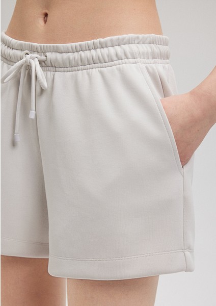 TENCEL TM Karışımlı Bej Şort1410154-83746