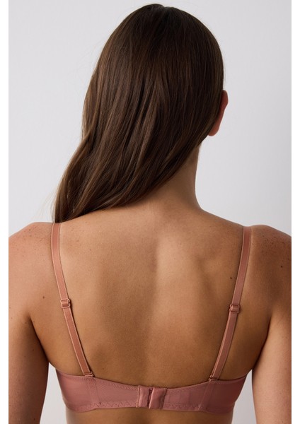 Bloom Lace Dantel Açık Kahverengi Sütyen indirimleri