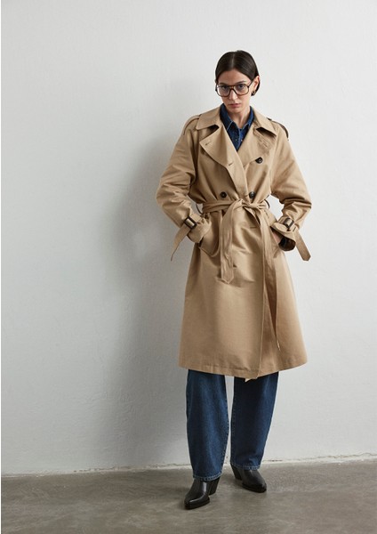 Bej Trençkot 1110458-70202 modelleri