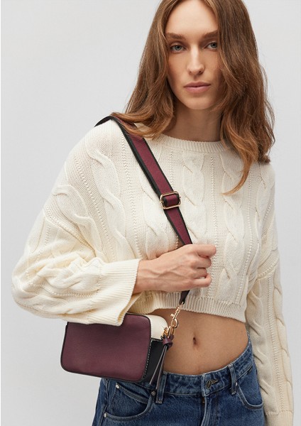 Bordo Askılı Bordo Çapraz Çanta1910084-70426
