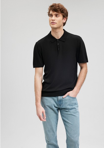 Siyah Polo TIŞÖRT0710249-900