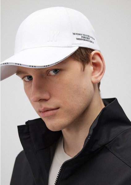 Mavi Pro Logo Detaylı Beyaz Şapka 0911518-620