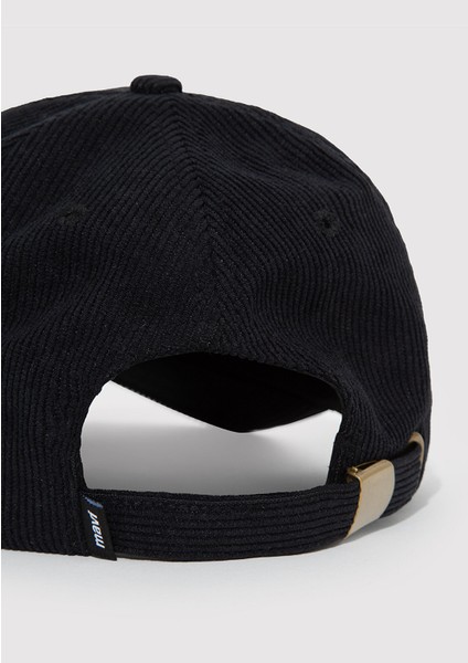 M Logo Baskılı Siyah Kadife Şapka 0911526-900 indirimleri