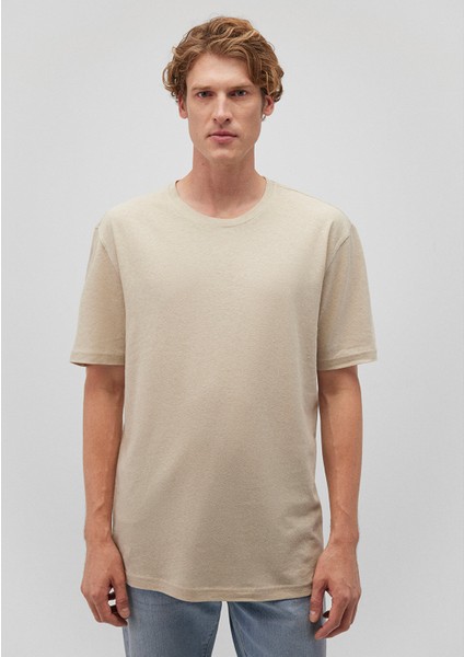 Bej Basic Tişört 0612228-70322 modelleri