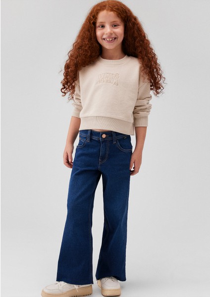 Lori 90S Koyu Mavi Jean PANTOLON7010036-88225