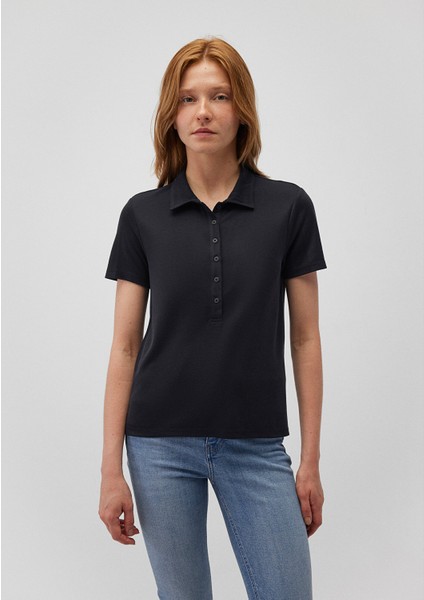 Lux Touch TENCEL TM Siyah Modal Polo Tişört 1612695-900 modelleri