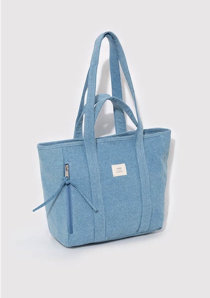 Denim Omuz Çantası 1913105-80195 fırsatları