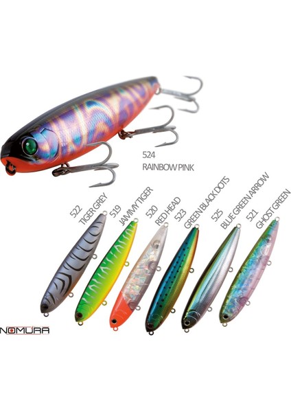 Namı 105MM 16,3g (Su Üstü) Suni Yem 521 Ghost Green