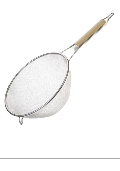 Ahşap Saplı Süzgeç 21 cm -BLSASS22