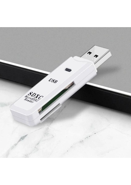 NO143 USB 2.0 To Sd/micro Sd Kart Okuyucu Çevirici Adaptör ( 2 Adet)