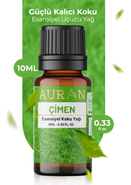 Çimen Esansiyel Uçucu Koku Yağı Ortam Kokusu Doğal Yağ Sihirli Küre Hobi Esansı 10ml