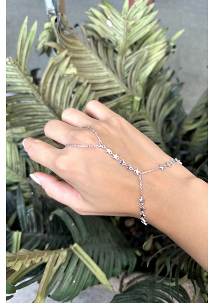 925 Ayar Rodyum Kaplamalı ,yıldız Tasarım Gümüş Şahmeran fiyatları