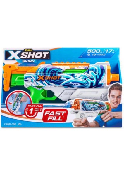 11854 - X-Shot Su Tabancası Fast Fıll Orta