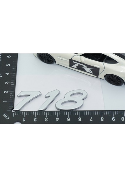 Porsche 718 Bagaj 3M 3D Gri Abs Yazı Logo Amblem fırsatları