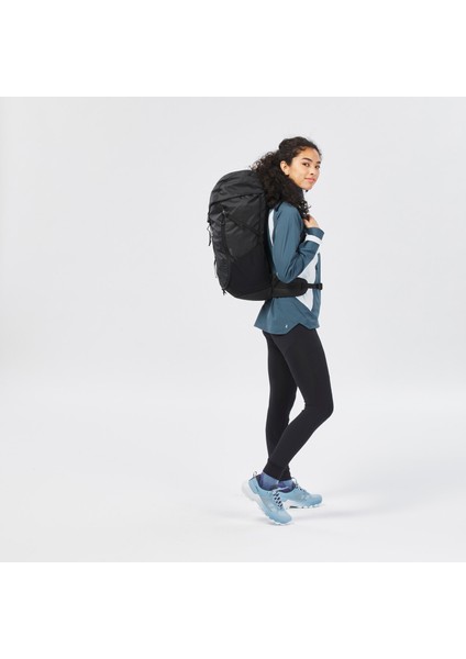 Quechua Outdoor Sırt Çantası - Siyah - 35 L - MH100