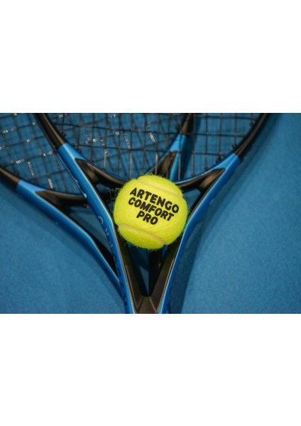 Artengo Tenis Topu - 4 Adet - Sarı - Çok Işlevli - Confort Pro