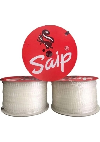 Saip Rulo Kılçık Şeffaf St 9000 25X100 =100.000 Adet Kutu 4 Rulo