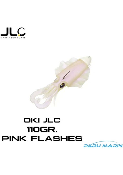 A La Carta Okı Jlc 110 Gr. Pink Flashes 15CM. Silikon Yem