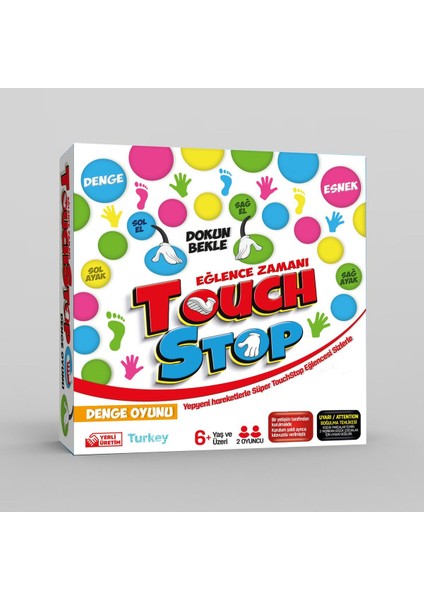 Twister Master Touch Stop V2-Denge Oyunu Yeni Versiyon Twist Master - Yenilenmiş Versiyon