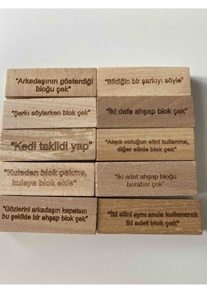 Cezalı Jenga, Cezalı Denge Oyunu Yeni Versiyon V2