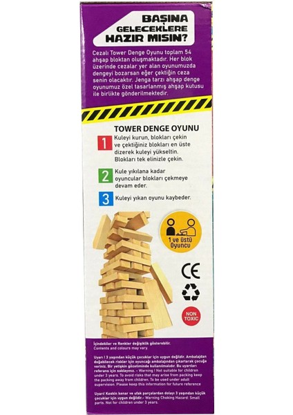 Cezalı Jenga, Cezalı Denge Oyunu Yeni Versiyon V2