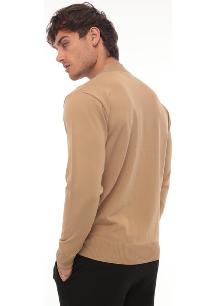 Kamel Balıkçı Yaka Triko Kazak- 2443 modelleri