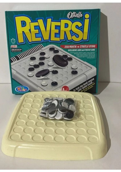Reversi Othello (Plastik) Zeka Akıl ve Strateji Oyunu