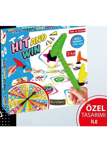 Hıt And Wın (Vur ve Kazan) Yeni Tür Eğlenceli Kutu Oyunu fırsatları