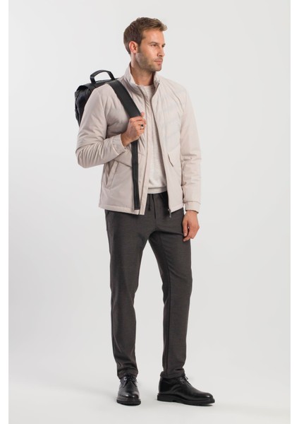 Siyah Casual Tokalı Sırt Çantası