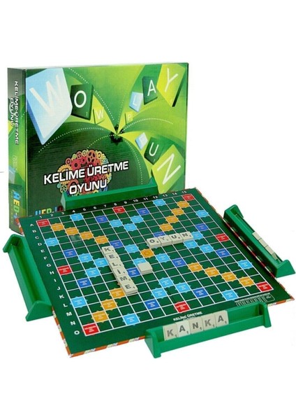 Kelime Üretme Oyunu Yerli Üretim Türkçe Scrabble Kelime Avı Yeni