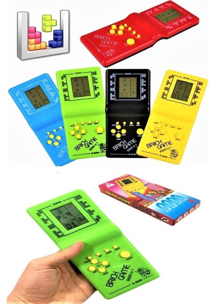 Tetris Oyun Konsolu Klasik Retro El Atarisi Gameboy
