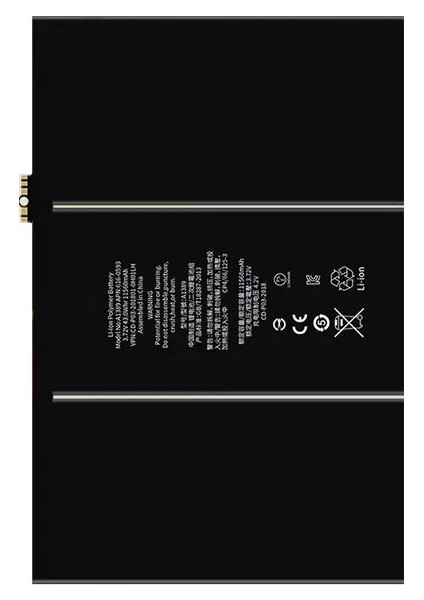 Apple iPad 2 A1316 A1376 ile Uyumlu Tablet Pil